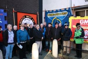 Annie Kenney statue unveiling supported by GMB trade union